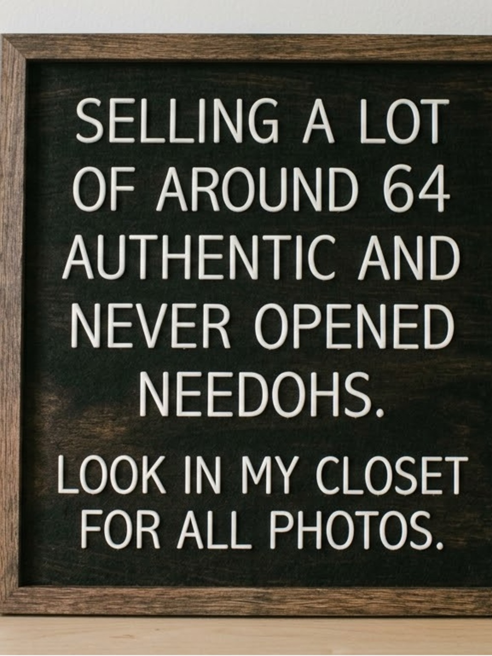 Lot of around 60 Authentic Needohs